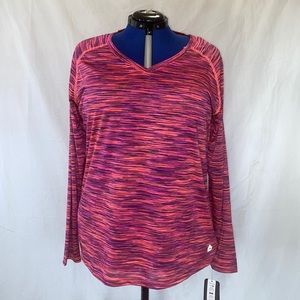 Plus size Women’s long sleeve active top, 2X, Brand new with tag, Stretchy
